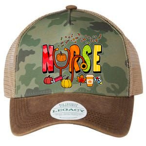 Nurse Fall Holiday Legacy Tie Dye Trucker Hat