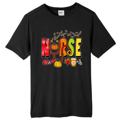 Nurse Fall Holiday Tall Fusion ChromaSoft Performance T-Shirt