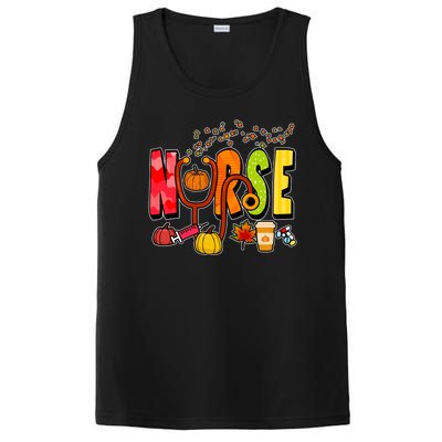 Nurse Fall Holiday PosiCharge Competitor Tank