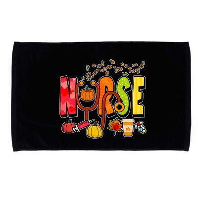 Nurse Fall Holiday Microfiber Hand Towel