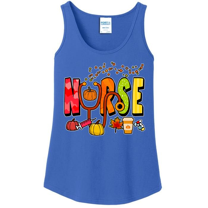 Nurse Fall Holiday Ladies Essential Tank