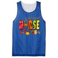 Nurse Fall Holiday Mesh Reversible Basketball Jersey Tank