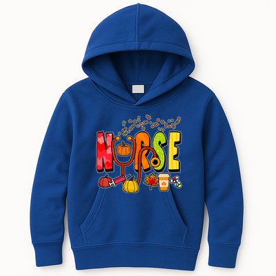 Nurse Fall Holiday Kids Hoodie