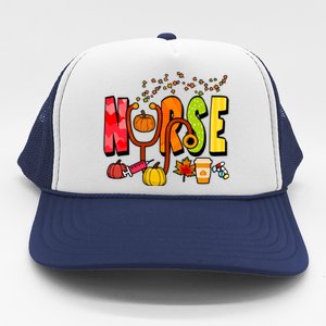 Nurse Fall Holiday Trucker Hat