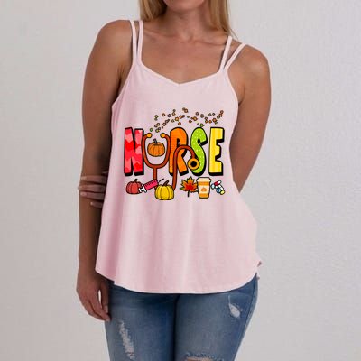 Nurse Fall Holiday Women's Strappy Tank