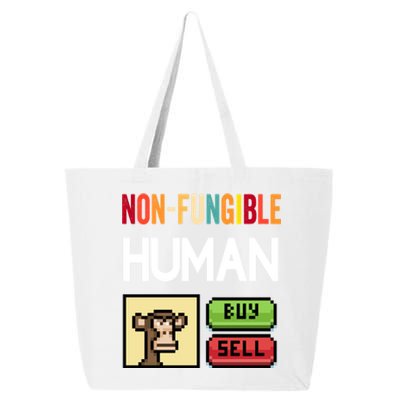 Non Fungible Hu Nft Crypto Token Digital Art Collectibles Funny Gift 25L Jumbo Tote