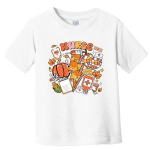 Nurse Fall Health Care Nursing Toddler T-Shirt