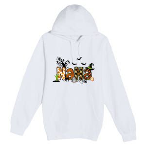 Nana For Halloween Grandma Witch Family Matching Premium Pullover Hoodie