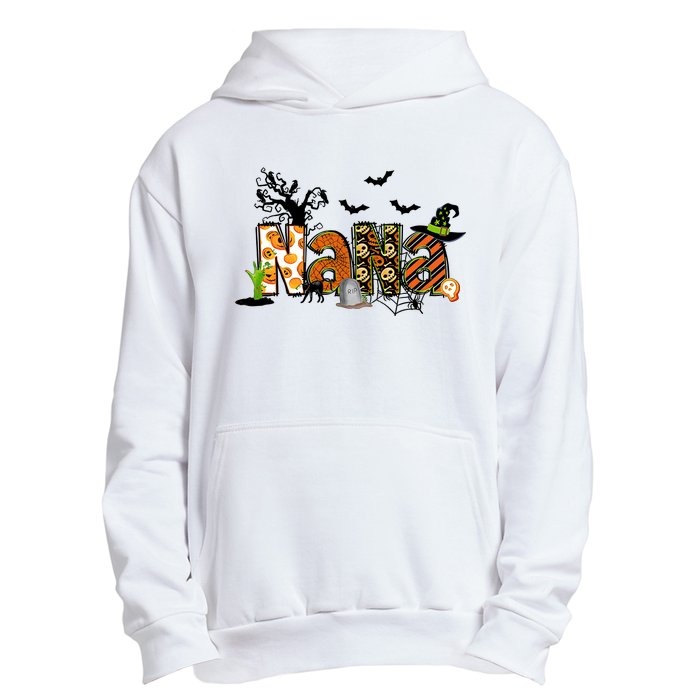 Nana For Halloween Grandma Witch Family Matching Urban Pullover Hoodie