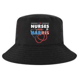 Nurses For Harris Vote Kamala Harris 2024 Election Cool Comfort Performance Bucket Hat