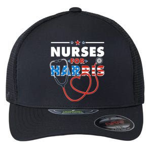 Nurses For Harris Vote Kamala Harris 2024 Election Flexfit Unipanel Trucker Cap