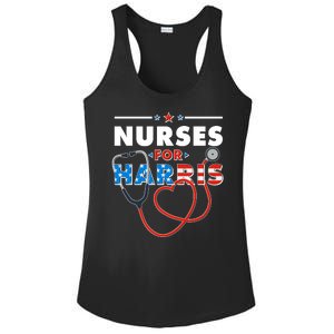 Nurses For Harris Vote Kamala Harris 2024 Election Ladies PosiCharge Competitor Racerback Tank