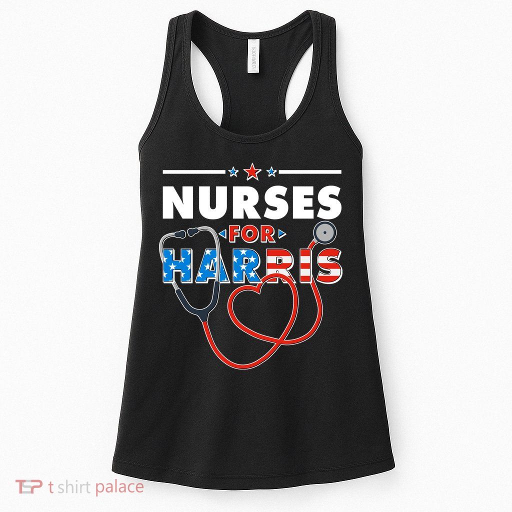 Nurses For Harris Vote Kamala Harris 2024 Election Womens Tank Top