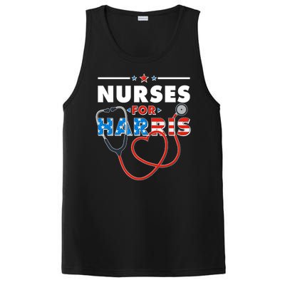 Nurses For Harris Vote Kamala Harris 2024 Election PosiCharge Competitor Tank