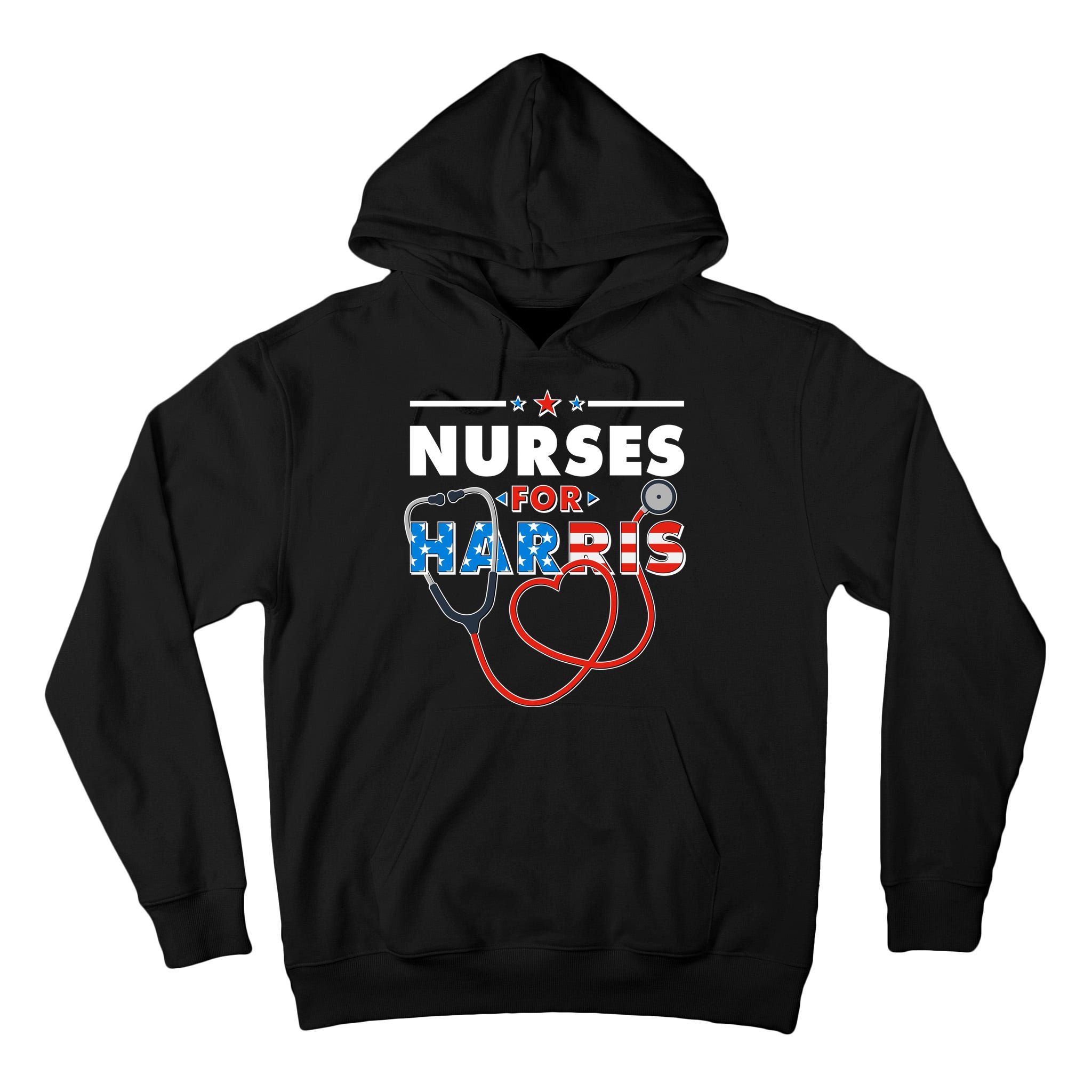 Nurses For Harris Vote Kamala Harris 2024 Election Tall Hoodie