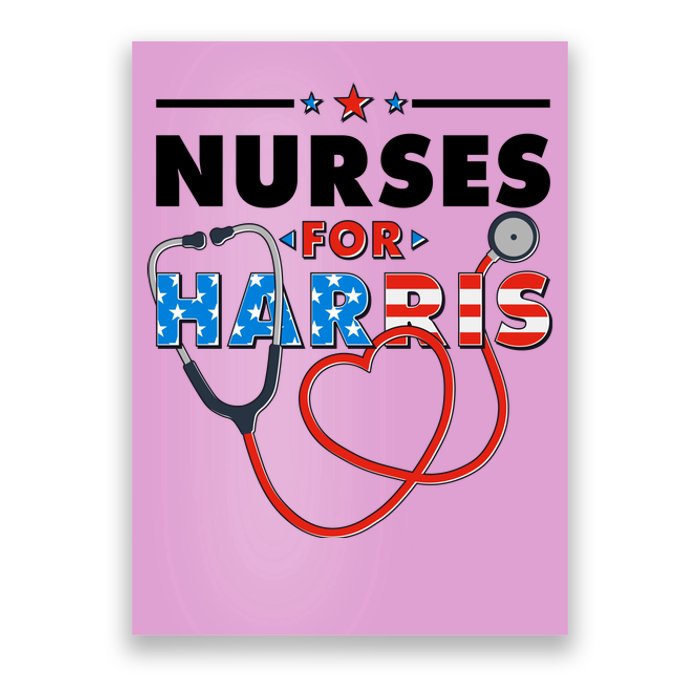 Nurses For Harris Vote Kamala Harris 2024 Election Poster