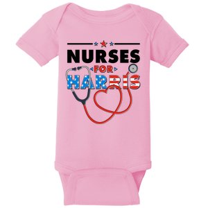 Nurses For Harris Vote Kamala Harris 2024 Election Baby Bodysuit