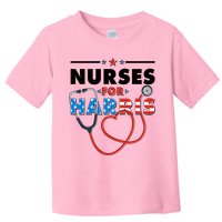 Nurses For Harris Vote Kamala Harris 2024 Election Toddler T-Shirt