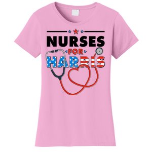 Nurses For Harris Vote Kamala Harris 2024 Election Women's T-Shirt