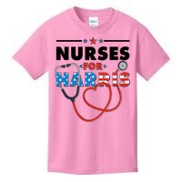 Nurses For Harris Vote Kamala Harris 2024 Election Kids T-Shirt