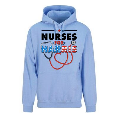 Nurses For Harris Vote Kamala Harris 2024 Election Unisex Surf Hoodie