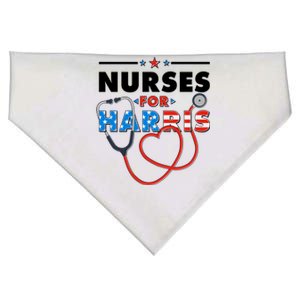 Nurses For Harris Vote Kamala Harris 2024 Election USA-Made Doggie Bandana