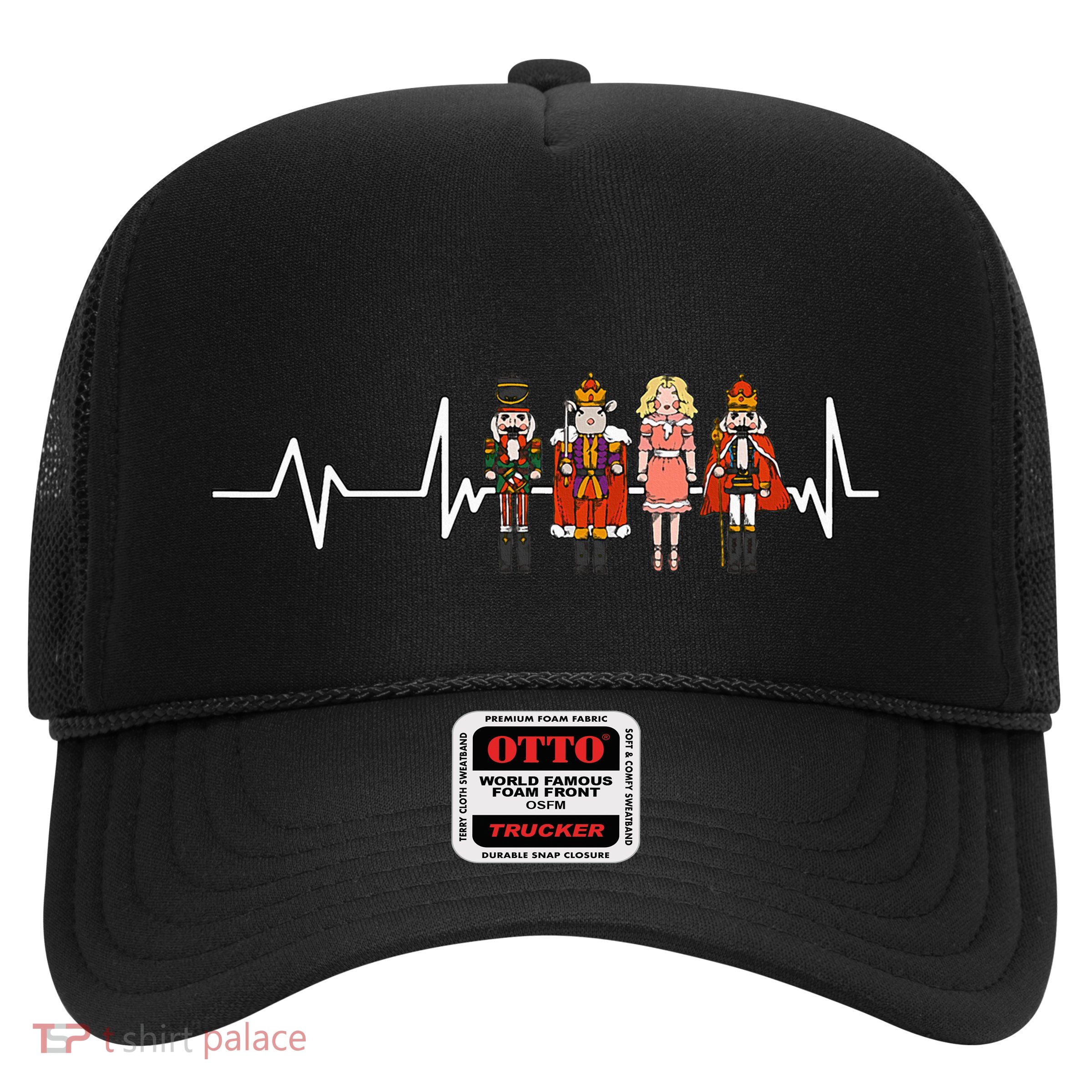 Nutcracker Figures Heartbeat Ballerina Ballet Trucker Hat