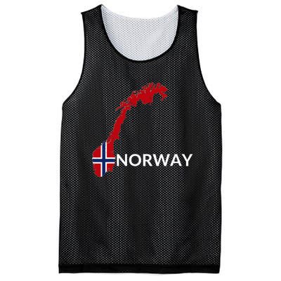 Norway Flag Hiking Holiday Norway Norwegian Flag Mesh Reversible Basketball Jersey Tank