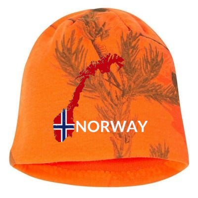 Norway Flag Hiking Holiday Norway Norwegian Flag Kati - Camo Knit Beanie