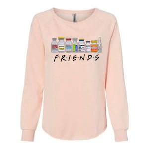 Nurse Friends Icu Propofol Crna Icu Critical Care Nurse Womens California Wash Sweatshirt