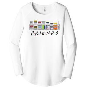 Nurse Friends Icu Propofol Crna Icu Critical Care Nurse Women's Perfect Tri Tunic Long Sleeve Shirt