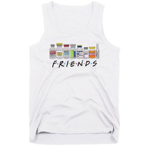 Nurse Friends Icu Propofol Crna Icu Critical Care Nurse Tank Top