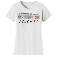 Nurse Friends Icu Propofol Crna Icu Critical Care Nurse Women's T-Shirt