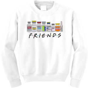 Nurse Friends Icu Propofol Crna Icu Critical Care Nurse Kids Sweatshirt