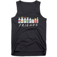 Nurse Friends Icu Propofol Crna Medical Critical Care Tank Top