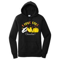 Nurse Fall I Love Fall Prevention Fall Physical Therapy Women's Pullover Hoodie