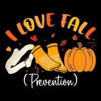 Nurse Fall I Love Fall Prevention Fall Physical Therapy Impact Tech Backpack
