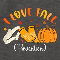 Nurse Fall I Love Fall Prevention Fall Physical Therapy Vector Backpack