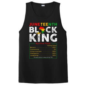 Nutritional Facts Juneteenth 1865 Black King Black Queen PosiCharge Competitor Tank