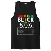 Nutritional Facts Juneteenth 1865 Black King Black Queen PosiCharge Competitor Tank