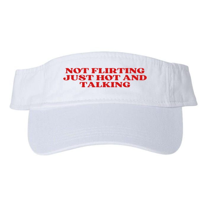 Not Flirting Just Hot And Talking Y2k Aesthetic Visor