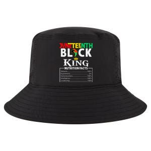 Nutritional Facts Juneteenth 1865 Black King Black Queen Cool Comfort Performance Bucket Hat