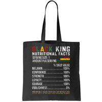 Nutritional Facts Juneteenth 1865 Black King Black Queen Tote Bag