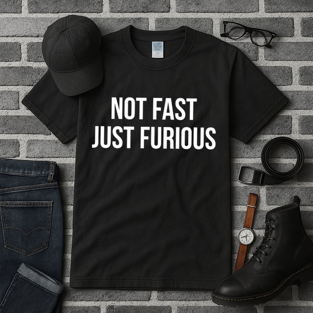 Not Fast Just Furious Tall T-Shirt