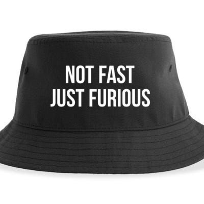 Not Fast Just Furious Sustainable Bucket Hat