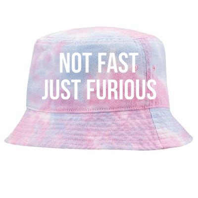 Not Fast Just Furious Tie-Dyed Bucket Hat