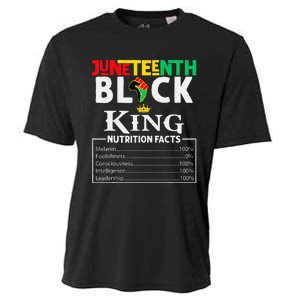 Nutritional Facts Juneteenth 1865 Black King Black Queen Cooling Performance Crew T-Shirt