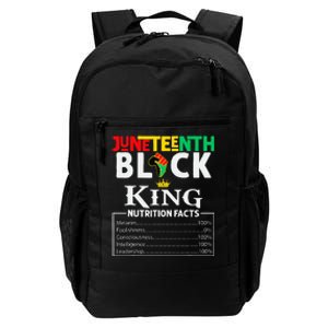 Nutritional Facts Juneteenth 1865 Black King Black Queen Daily Commute Backpack