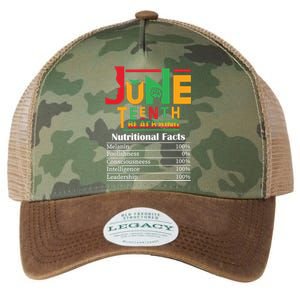 Nutritional Facts Juneteenth 1865 Black King Legacy Tie Dye Trucker Hat