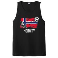 Norway Flag Jersey Norwegian Soccer Team Norwegian Premium PosiCharge Competitor Tank